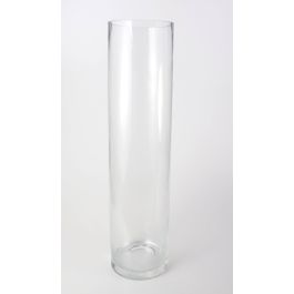 Vaso cilindrico SANSA AIR in vetro, trasparente, 100 cm, Ø 20 cm