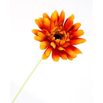 Gerbera artificiale VIRGINIA, arancione, 55cm, Ø11cm