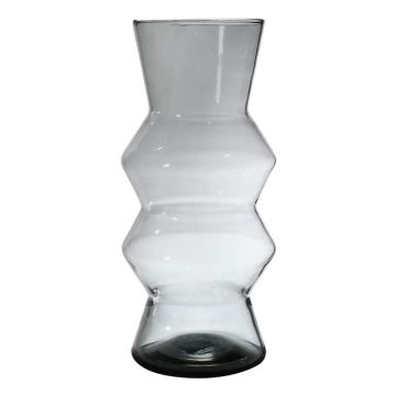 Vaso ERCELINA in vetro, riciclato, trasparente, 27cm, Ø13cm