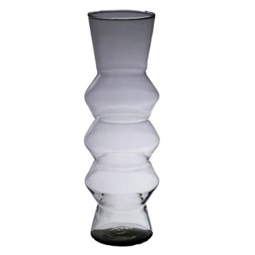 Vaso ERCELINA in vetro, riciclato, trasparente, 36cm, Ø13cm