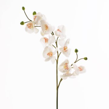 Ramo di orchidea finta STINA, bianco, 90cm