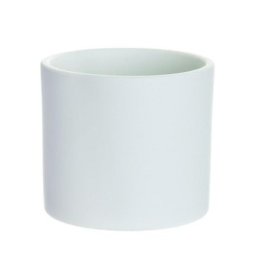 Vaso da piante in ceramica ALFIRK, struttura in sabbia, bianco antico, 33,5cm, Ø36cm