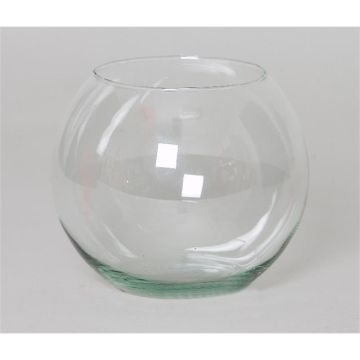 Vaso a sfera per candele TOBI OCEAN in vetro, trasparente, 13cm, Ø15cm