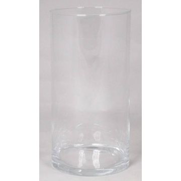 Vaso da pavimento SANYA OCEAN, cilindro/rotondo, trasparente, 30 cm, Ø15 cm