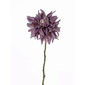 Dalia di plastica SMILA, viola, 55cm, Ø12cm