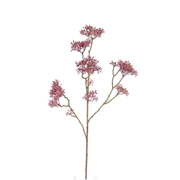 Corniolo decorativo KAROLINA con boccioli, rosa, 70cm