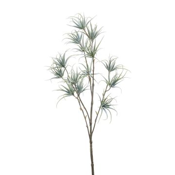 Ramo finto di tillandsia stricta MONDRIAN, verde-grigio, 65cm