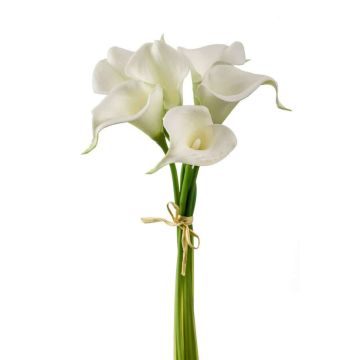 Bouquet finto di calla RUMA, bianco, 35cm