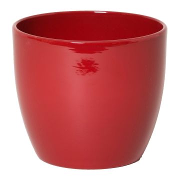 Vaso da piante TEHERAN BASAR, ceramica, rosso vino, 13,5cm, Ø15,5cm