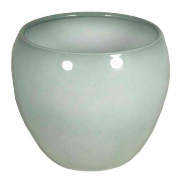 Vaso per piante in ceramica URMIA BASAR, grigio-verde, 27,5cm, Ø31cm